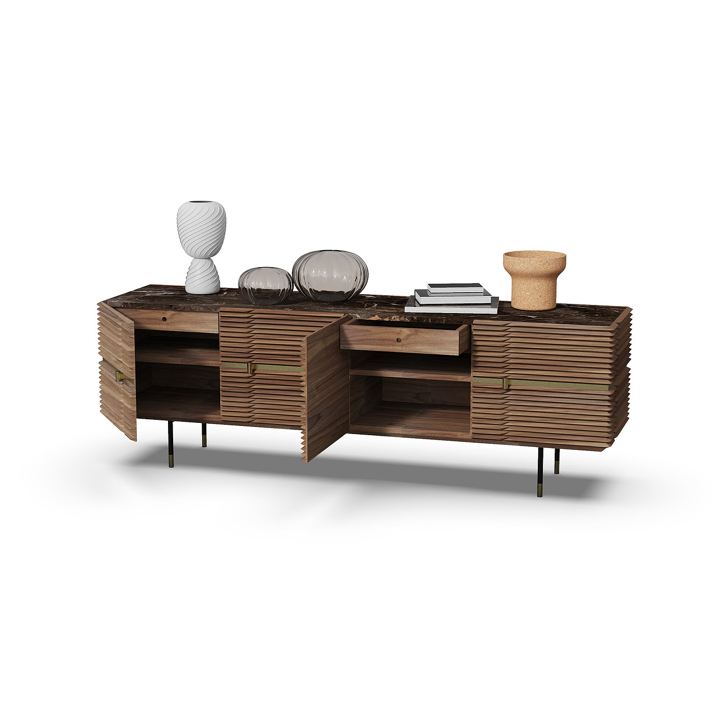 餐具柜，餐边柜，Sideboard，实木家具，