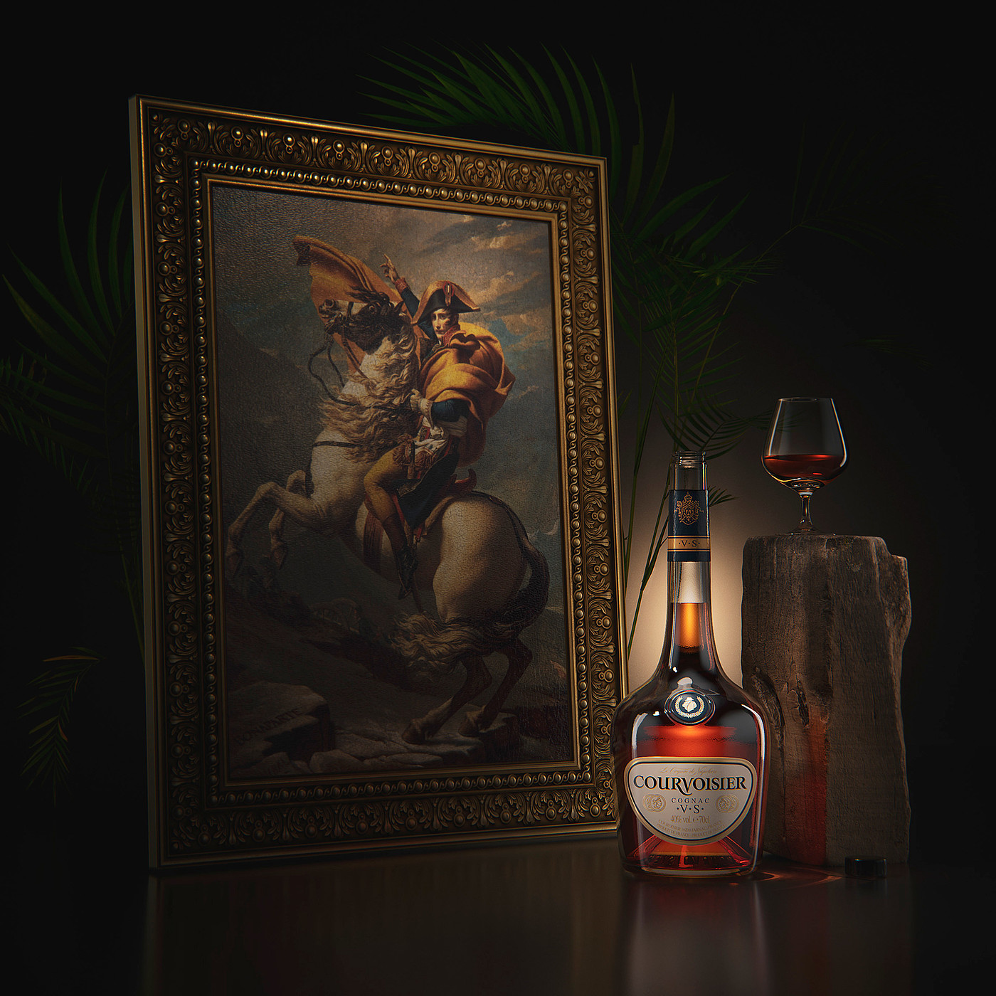 BOTTOMS UP，Drinks，Bottom up - CGI beverage exploration，Photography，The wine bottle，