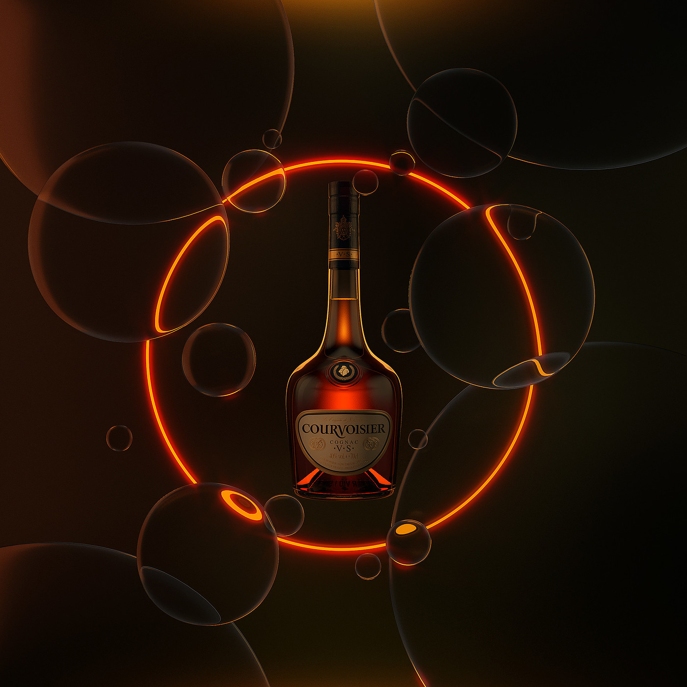 BOTTOMS UP，Drinks，Bottom up - CGI beverage exploration，Photography，The wine bottle，