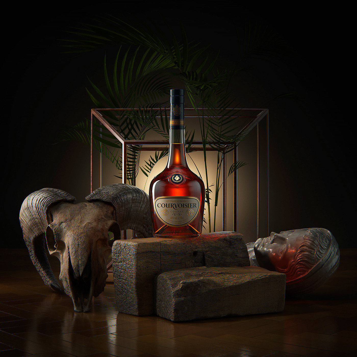 BOTTOMS UP，Drinks，Bottom up - CGI beverage exploration，Photography，The wine bottle，