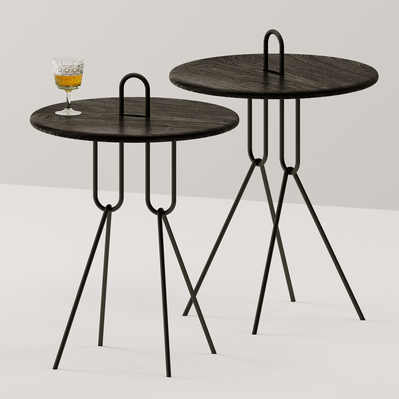 Brygge tables，Side table，tea table，furniture，Bridge table，