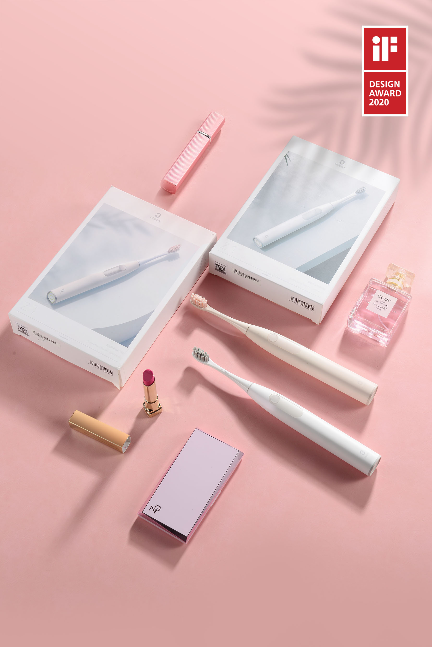 Intelligent electric toothbrush，Oral care，If design award，