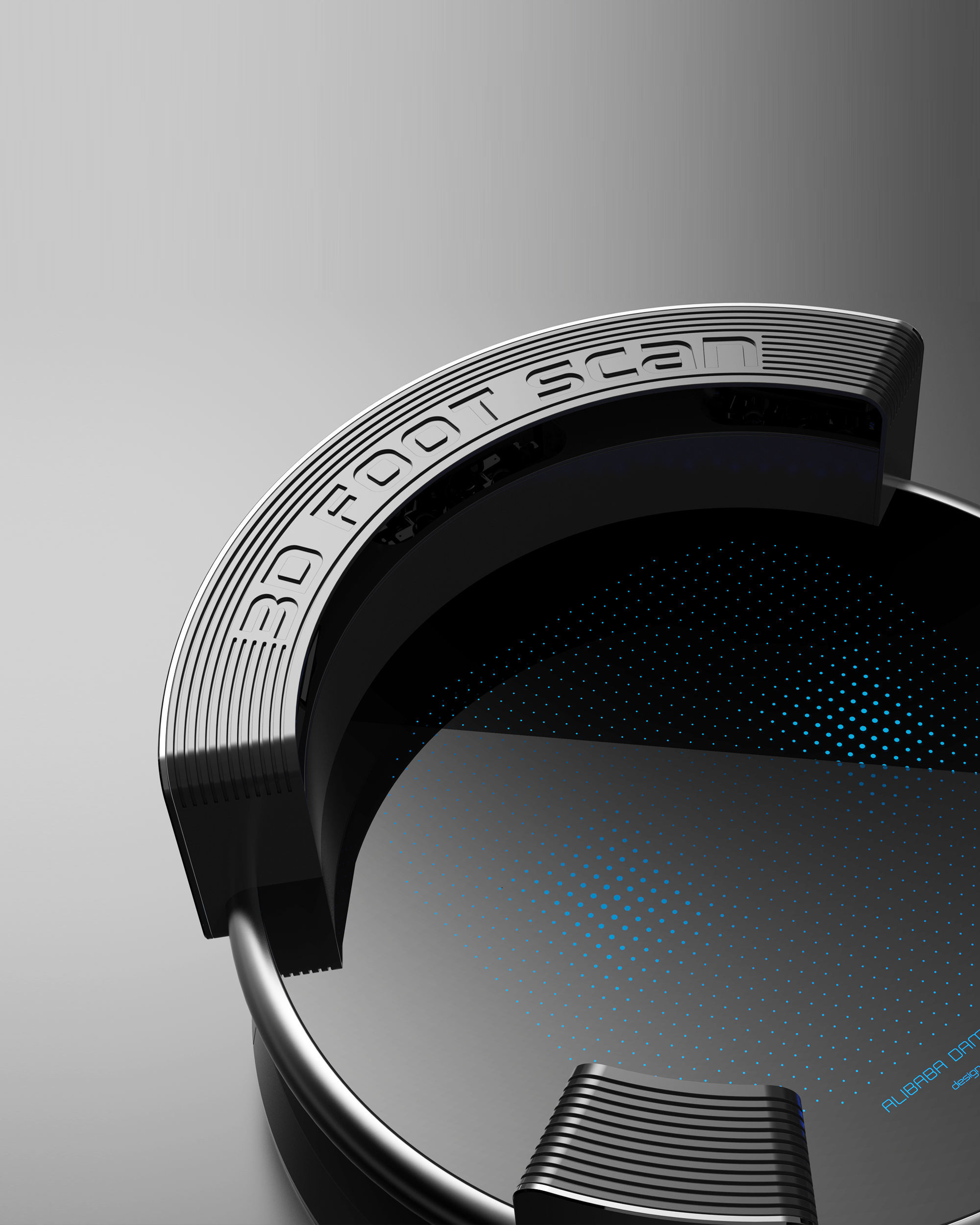 3D foot scan，3D scanning，Alibaba，Dharma Hall，