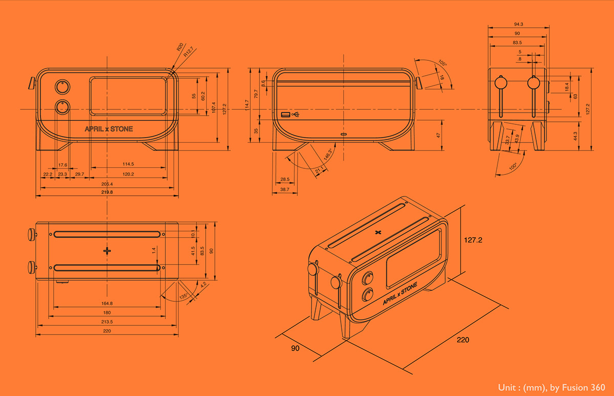 Toaster，wireless charger ，black，