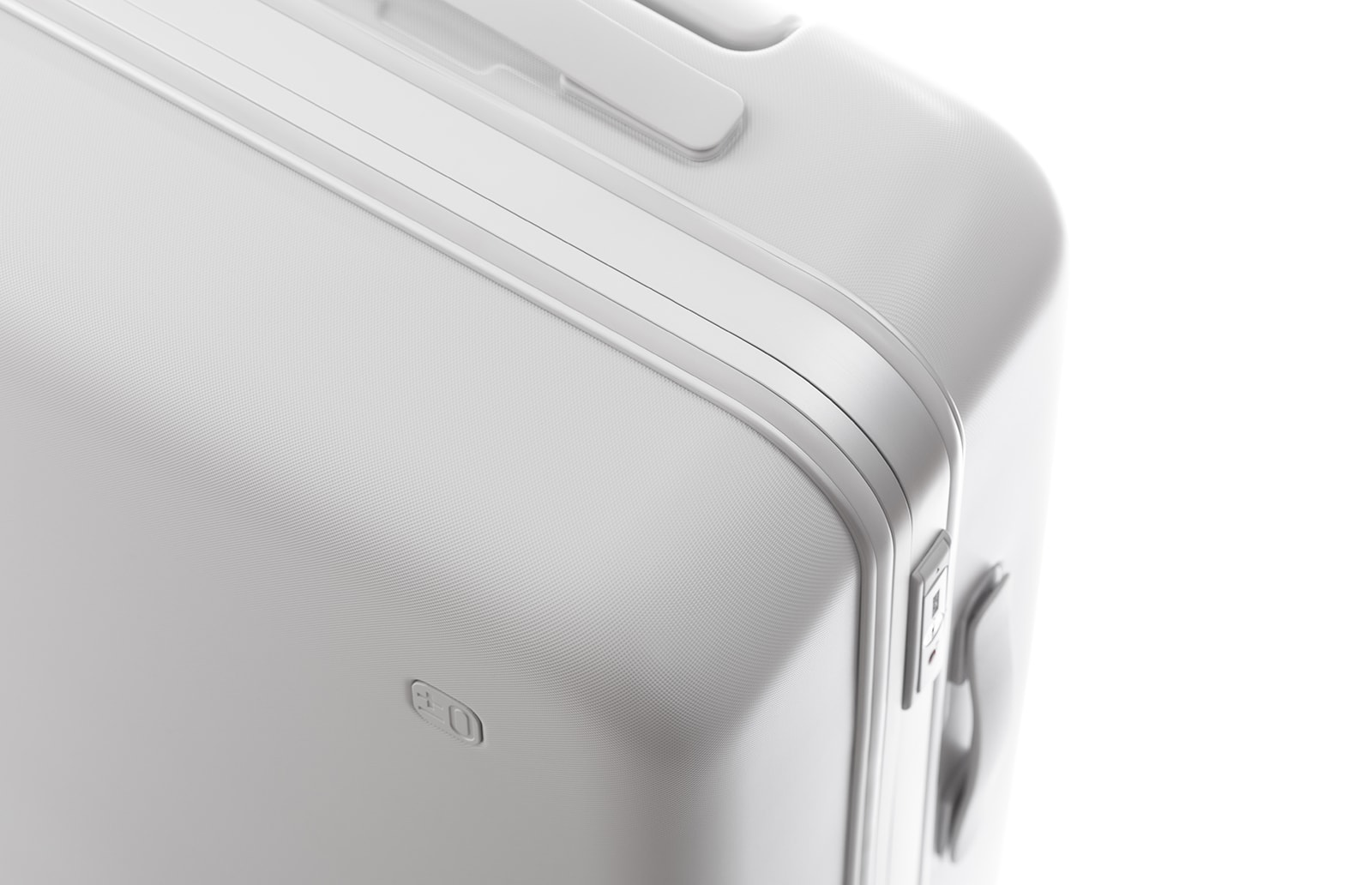 suitcase，white，Plus Minus Zero，