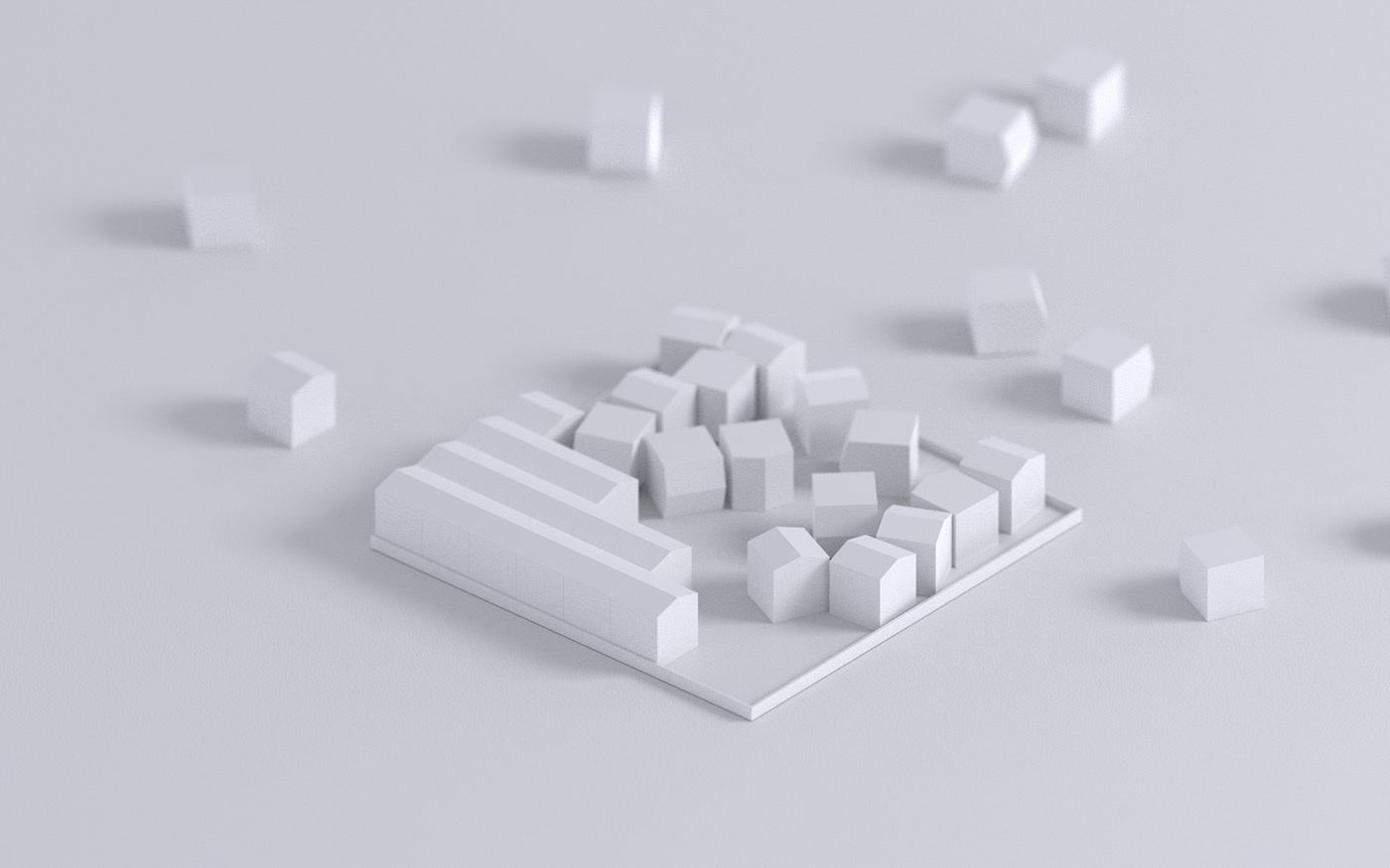 Tray，Splicing，Storage，to work in an office，Simplicity，white，