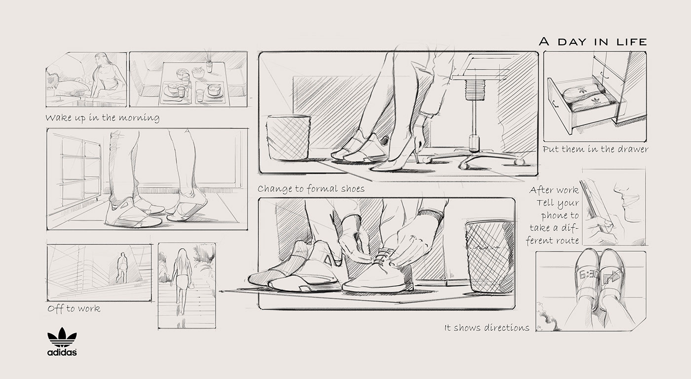 sneakers，fashion，comfortable，adidas，Hand drawn，