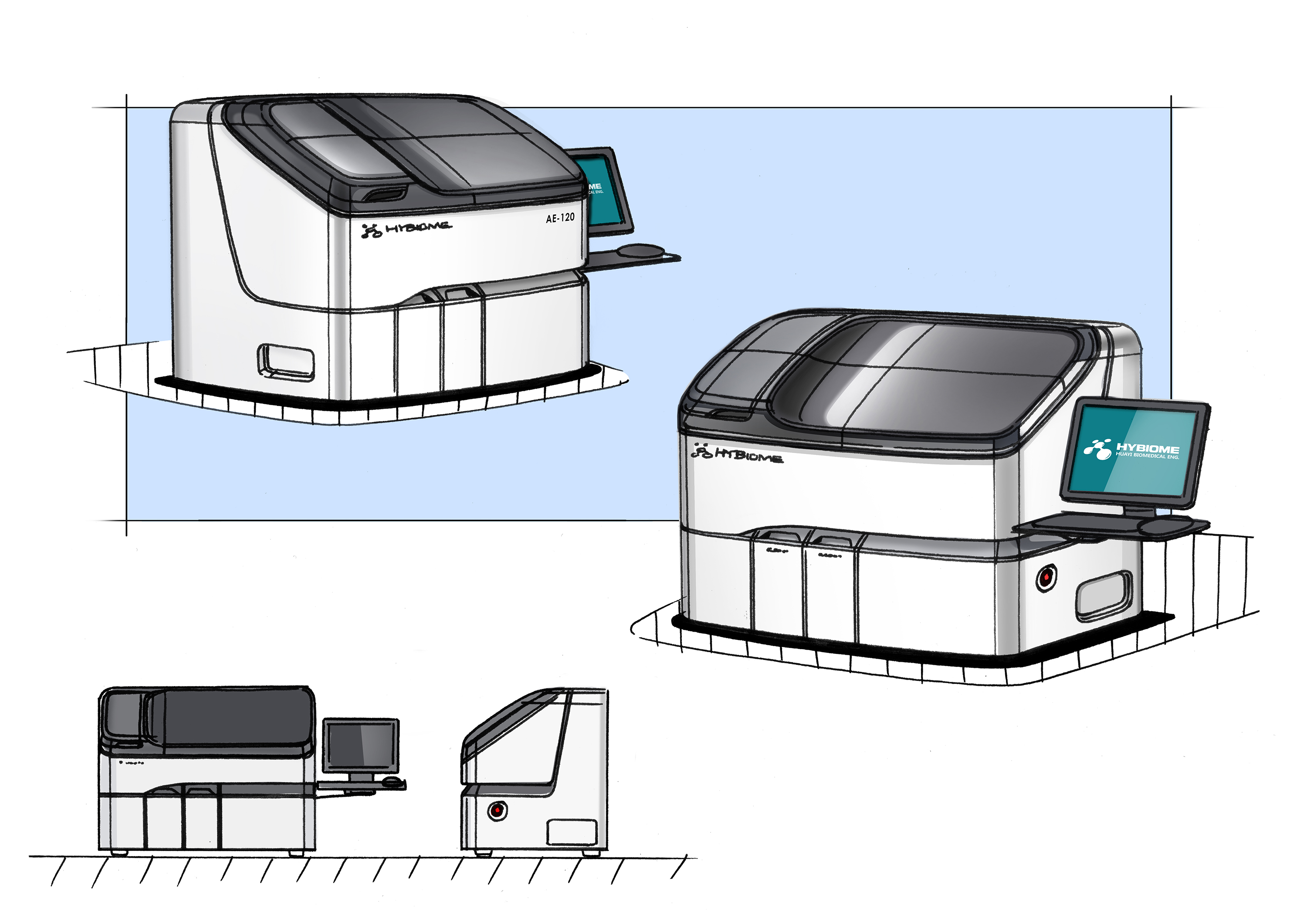 Appearance design，product design，In vitro diagnosis，medical apparatus and instruments，