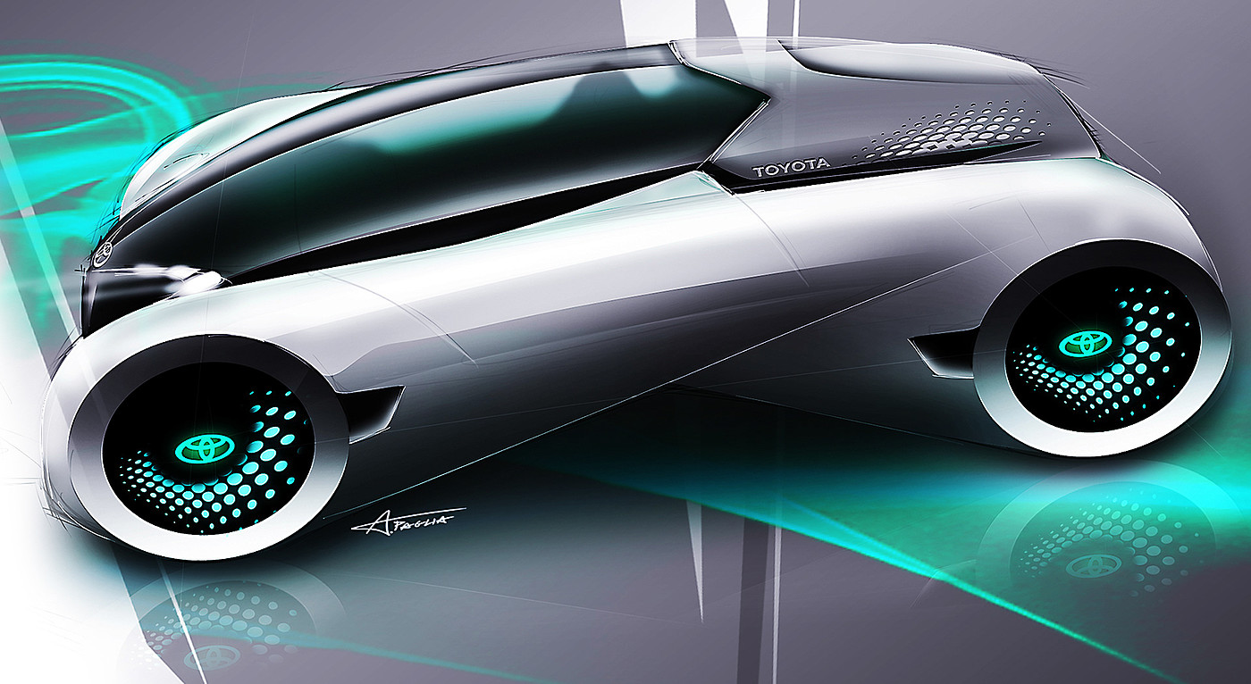 random sketches，Car sketch，Sports car，Automobile design，