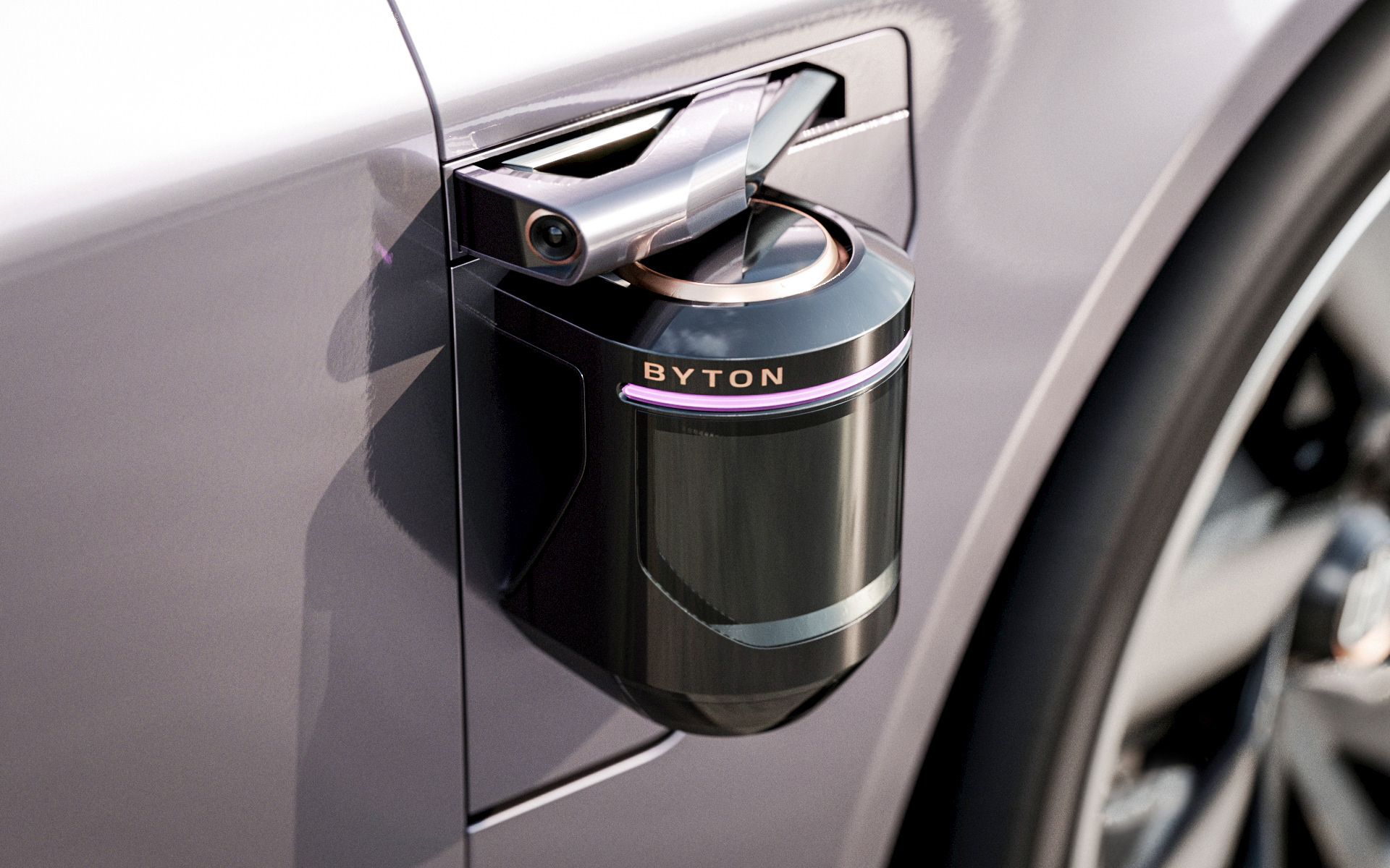 Automobile design，Sketch hand drawing，Sports car，BYTON K-Byte，Betten concept，