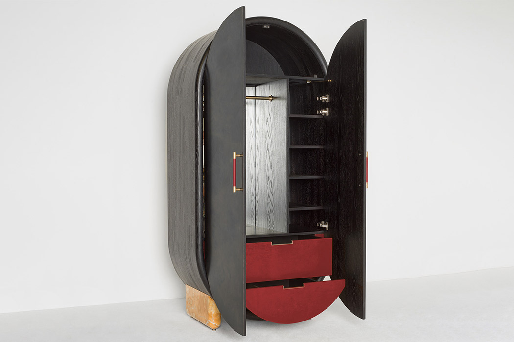 wardrobe，Pill shaped wardrobe，Orior，furniture design ，Arctic wardrobe，