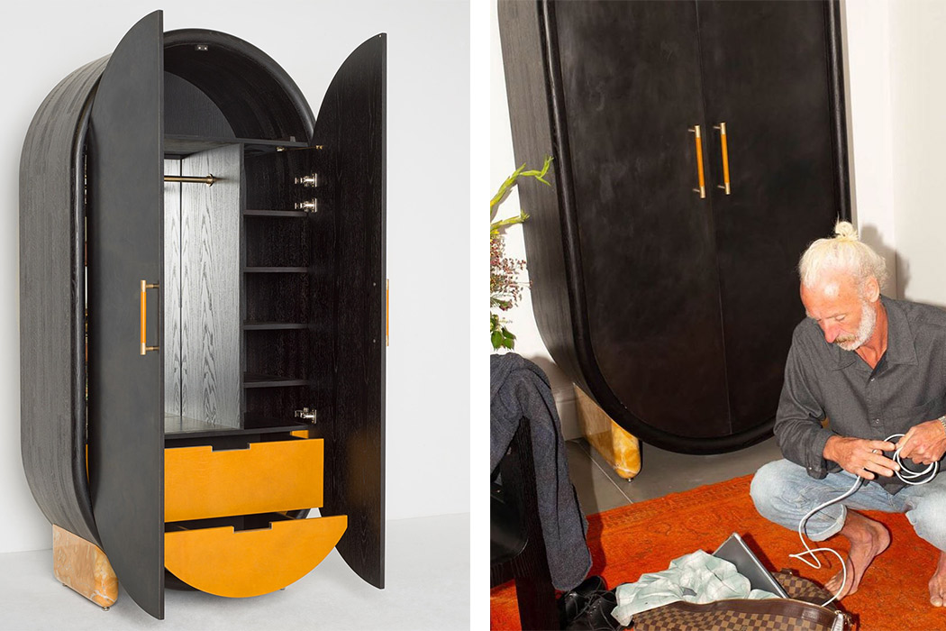 wardrobe，Pill shaped wardrobe，Orior，furniture design ，Arctic wardrobe，