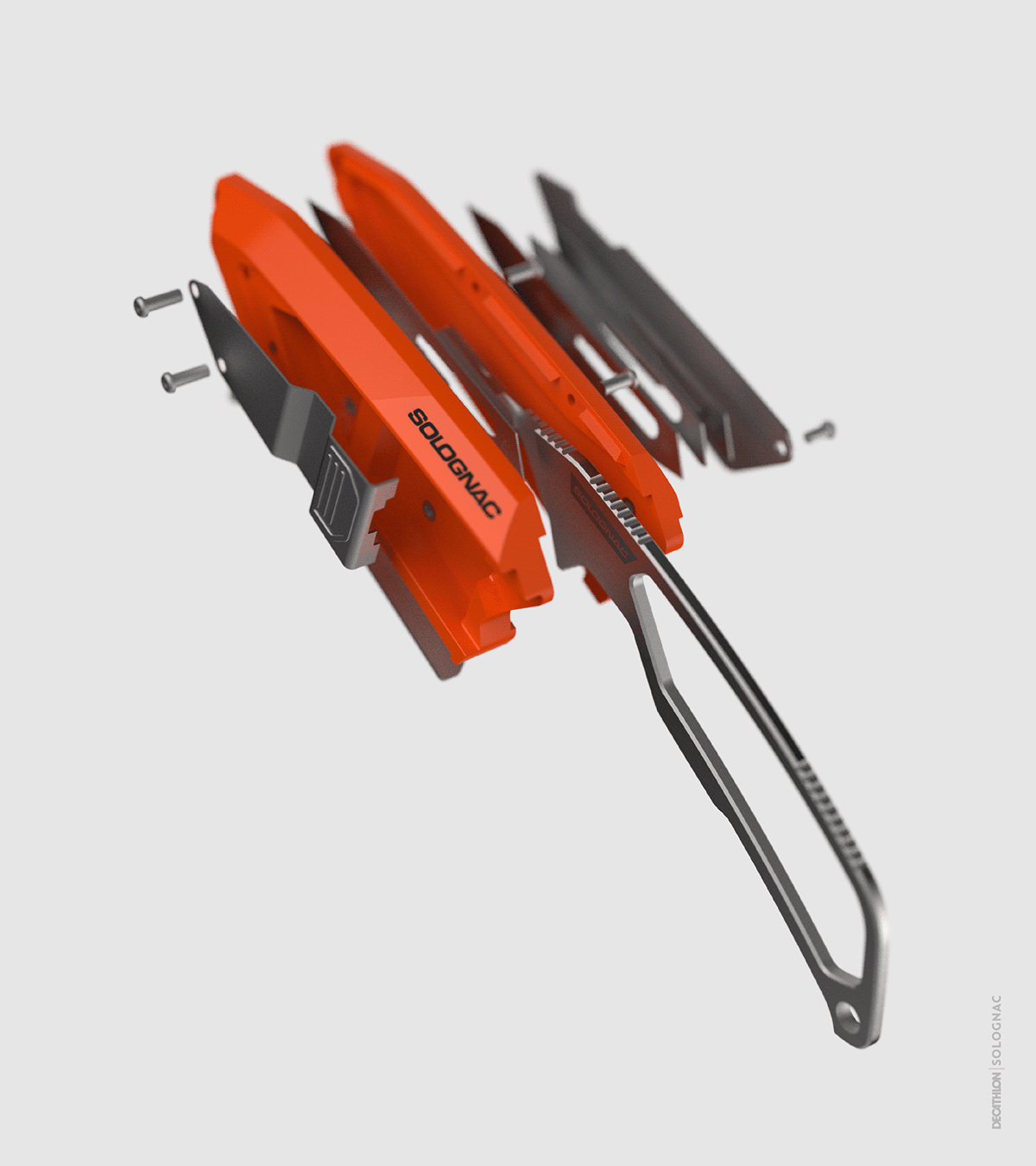 Decathlon，Tool design，tool，Hand drawn，