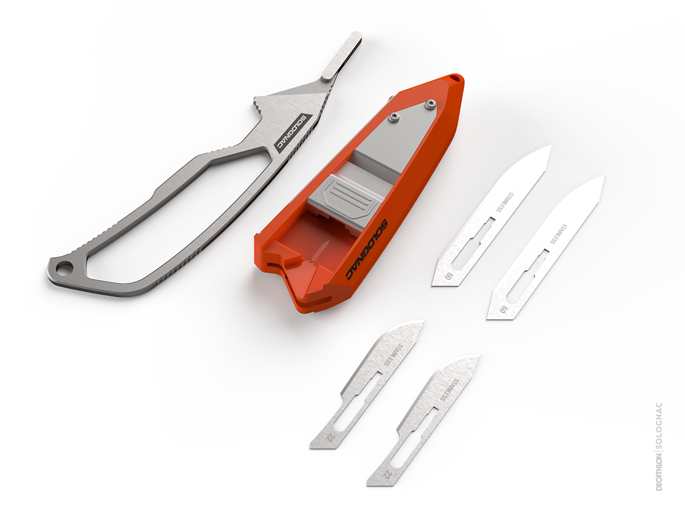 Decathlon，Tool design，tool，Hand drawn，