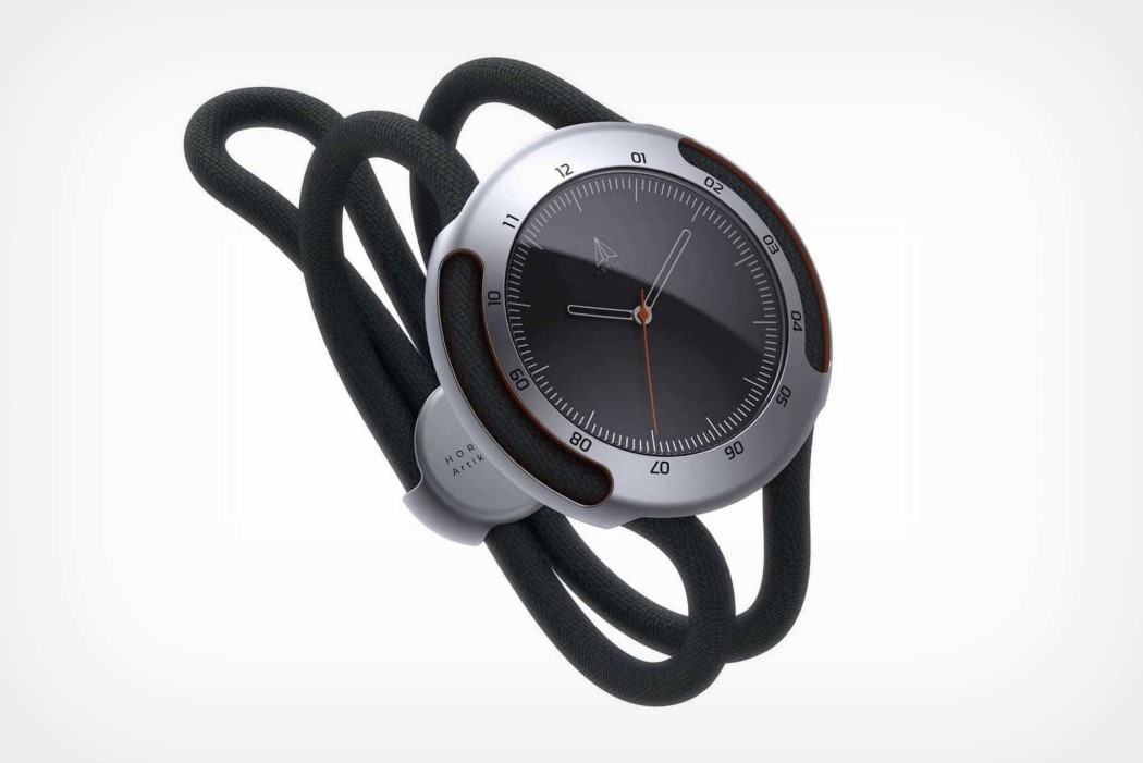 Horizontal Article n 2，Wrist watch，black，