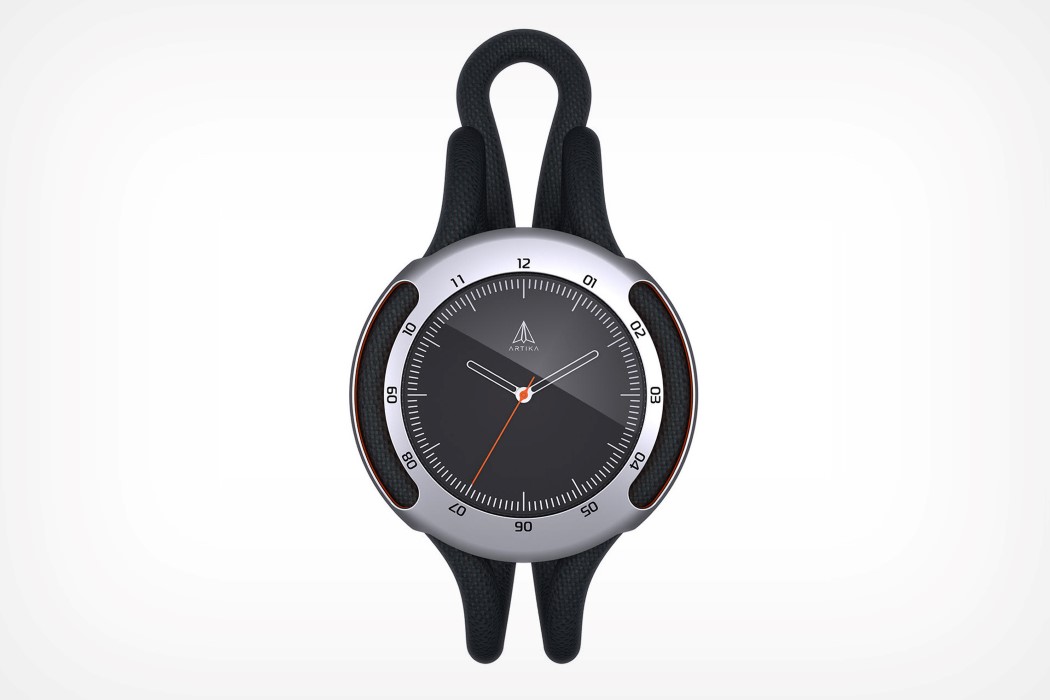 Horizontal Article n 2，Wrist watch，black，