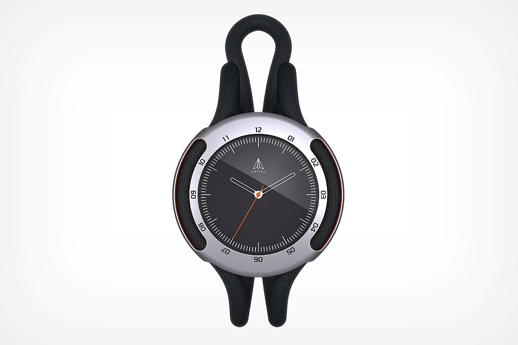 Horizontal Article n 2，Wrist watch，black，
