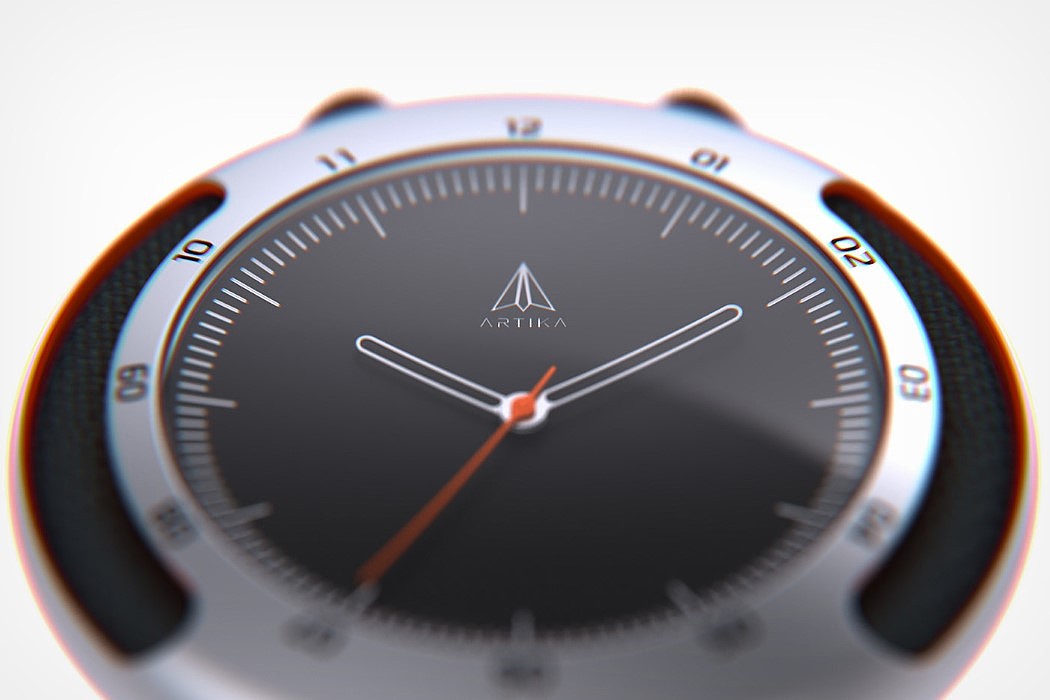 Horizontal Article n 2，Wrist watch，black，