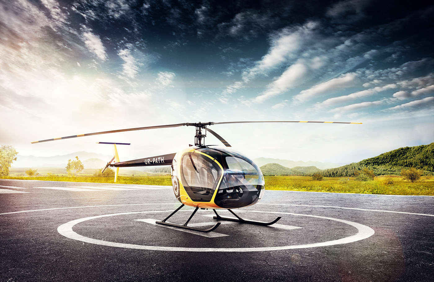 conceptual design，helicopter，Scout helicopter，