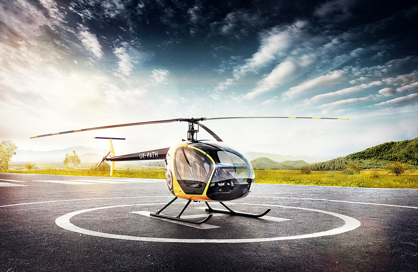 conceptual design，helicopter，Scout helicopter，