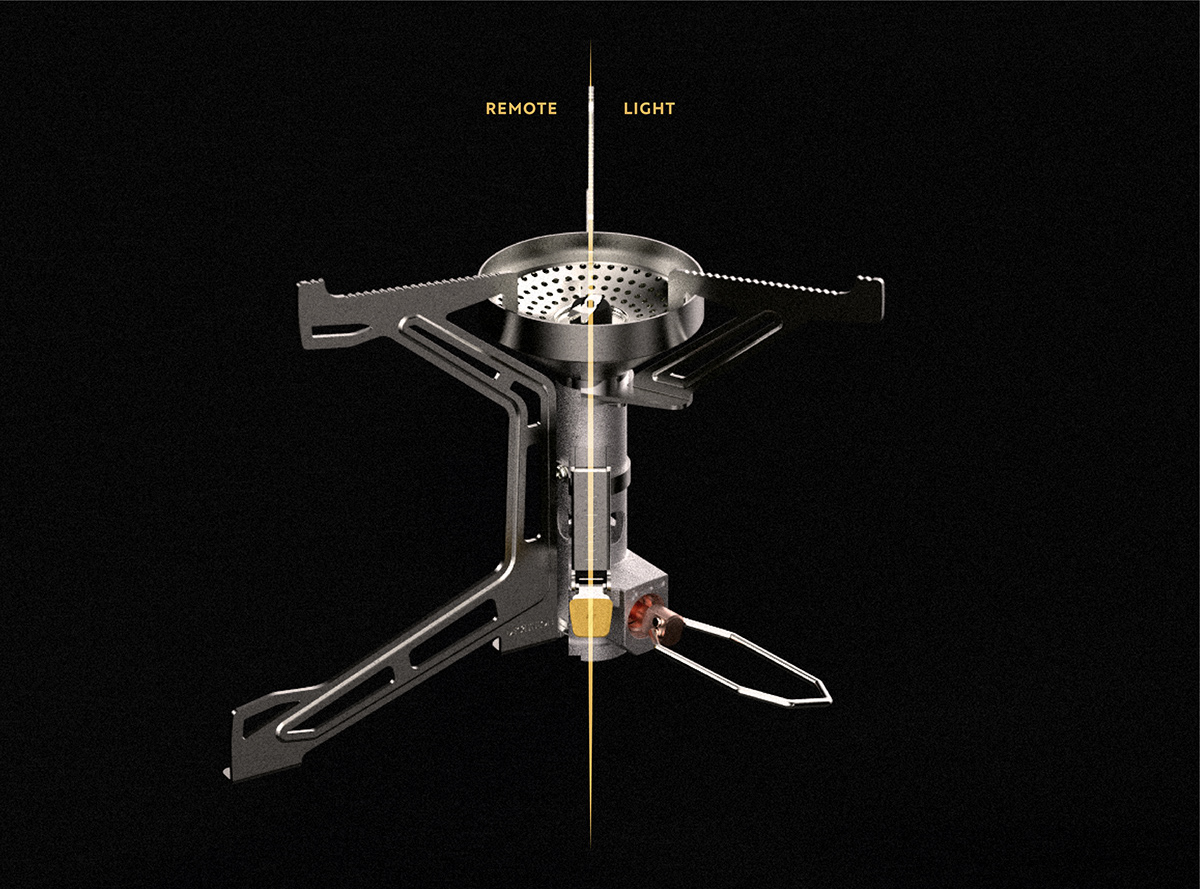 Decathlon ，Gas stove，Outdoor supplies，industrial design，