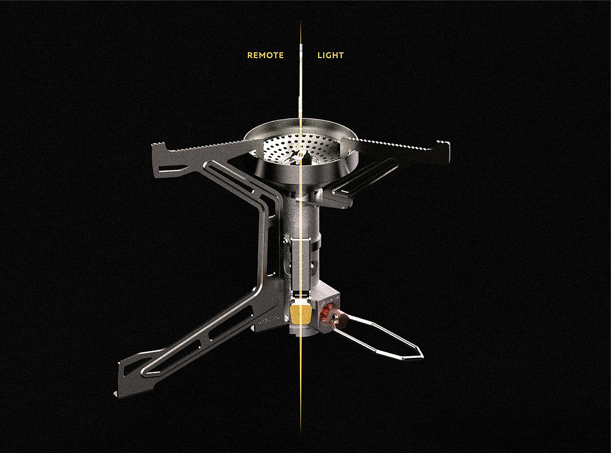 Decathlon ，Gas stove，Outdoor supplies，industrial design，