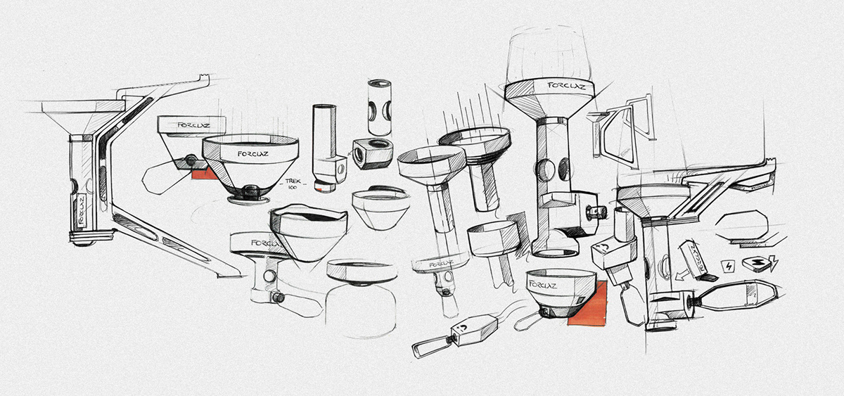 Decathlon ，Gas stove，Outdoor supplies，industrial design，