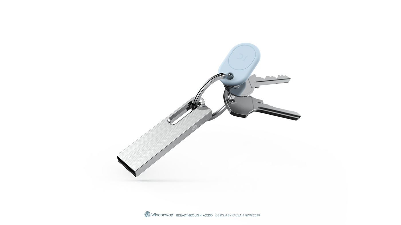 USB drive，texture，Minimalist，Memory flash disk，AX200，