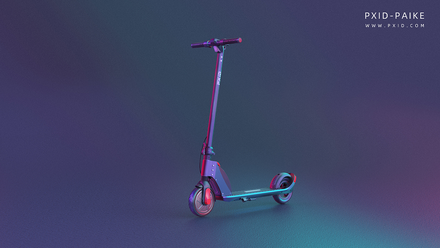 Scooter design，Design of electric scooter，Electric vehicle design，