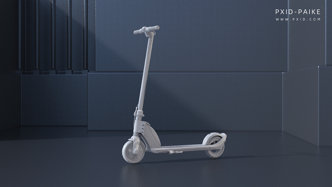 Scooter design，Design of electric scooter，Electric vehicle design，