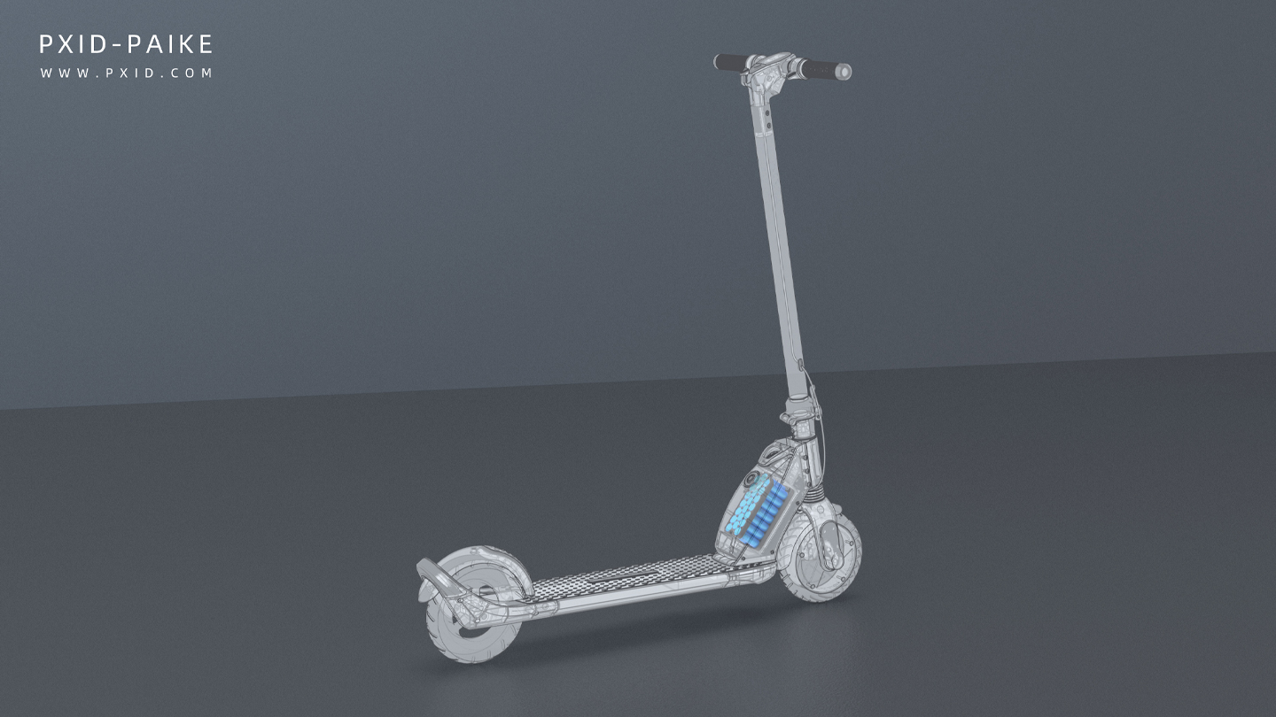 Scooter design，Design of electric scooter，Electric vehicle design，
