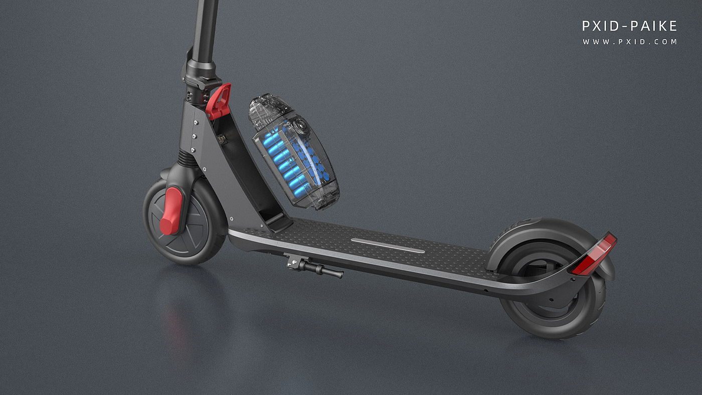 Scooter design，Design of electric scooter，Electric vehicle design，