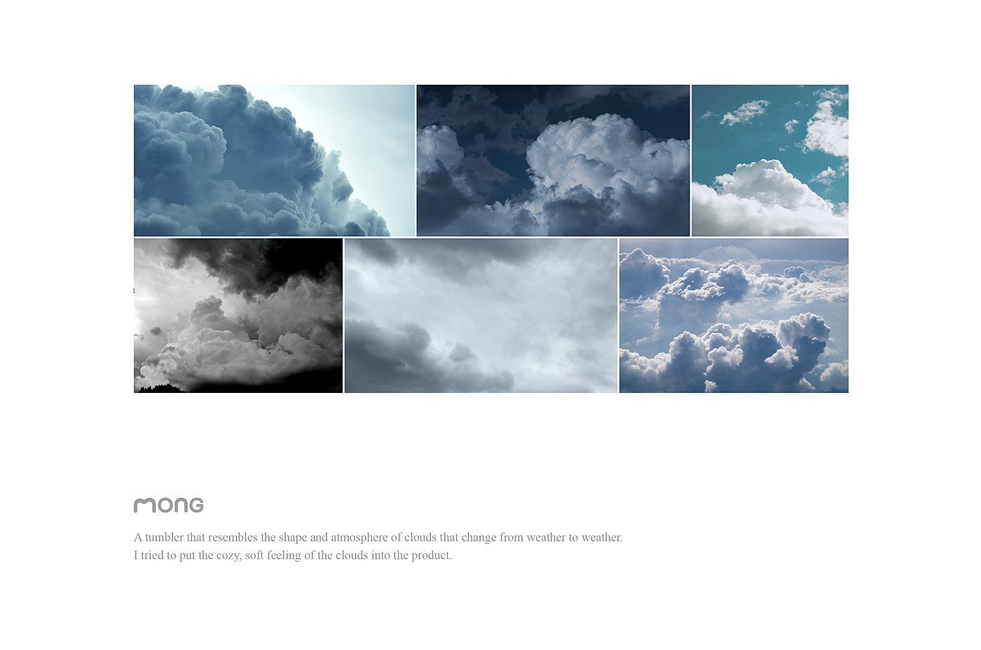 industrial design，originality，glass，mong_cloud tumbler，