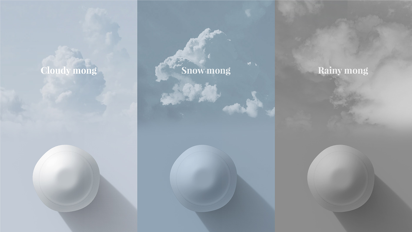 industrial design，originality，glass，mong_cloud tumbler，