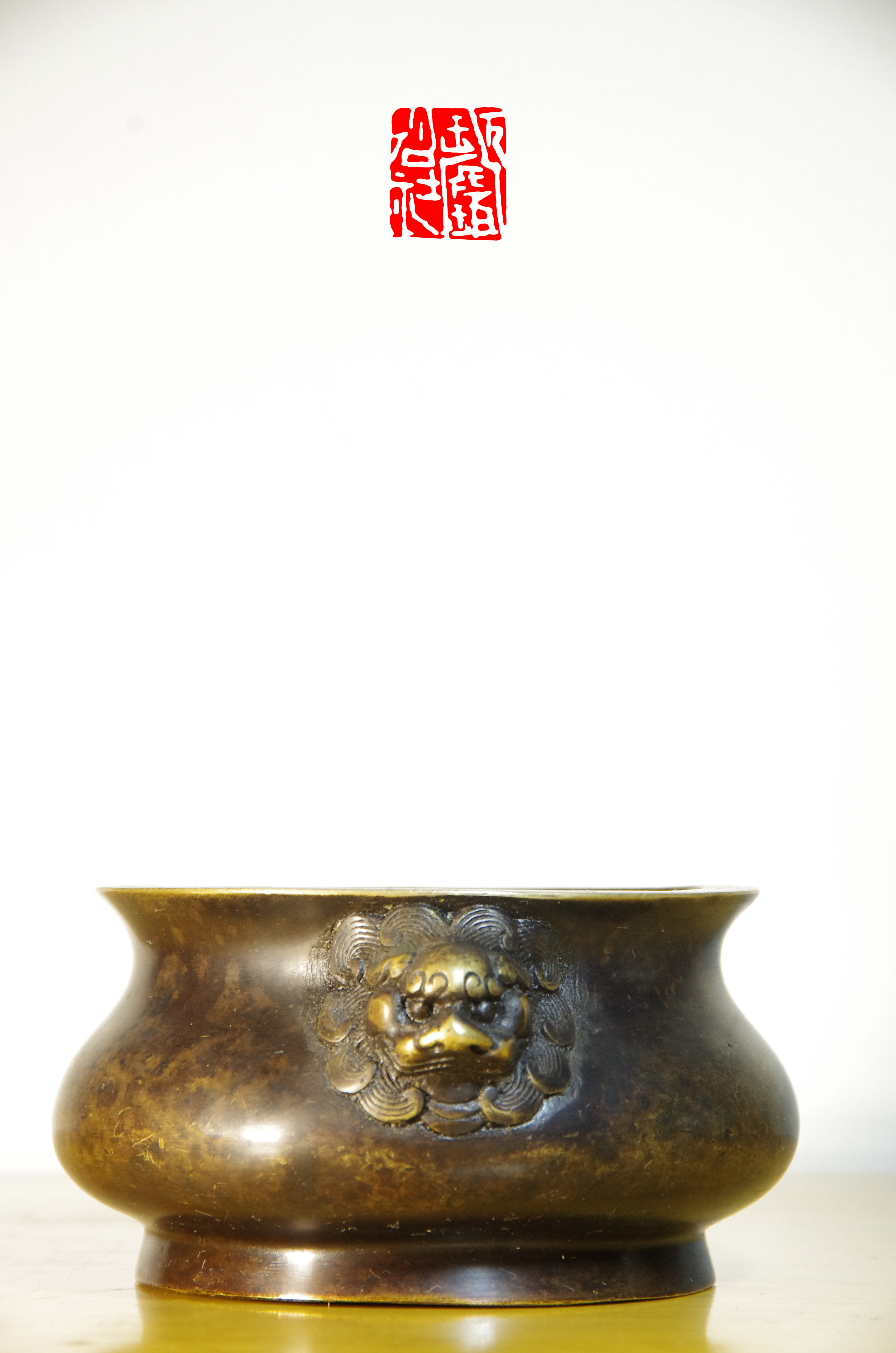 Xuande incense burner，Copper furnace，Incense burner，