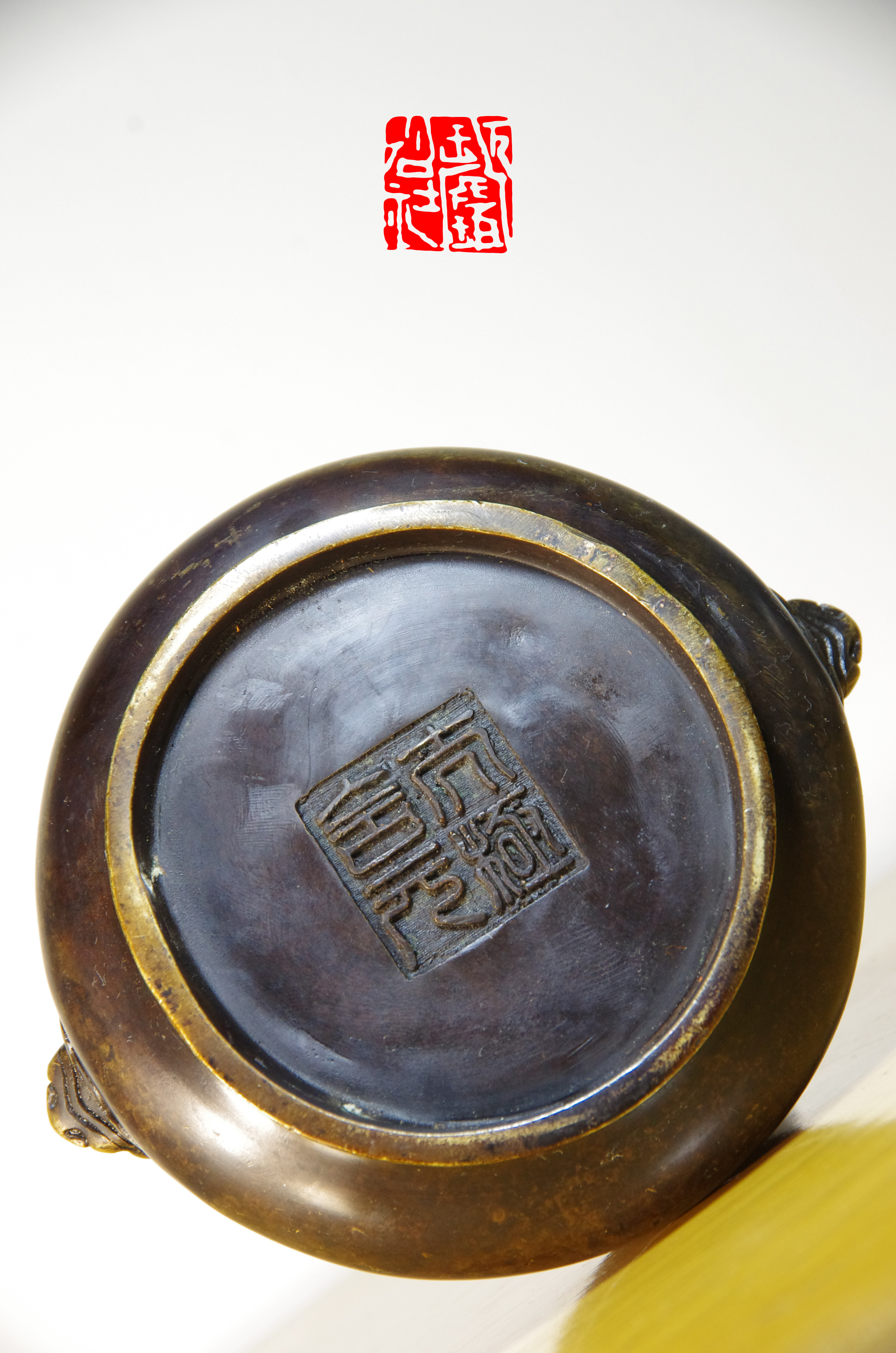 Xuande incense burner，Copper furnace，Incense burner，