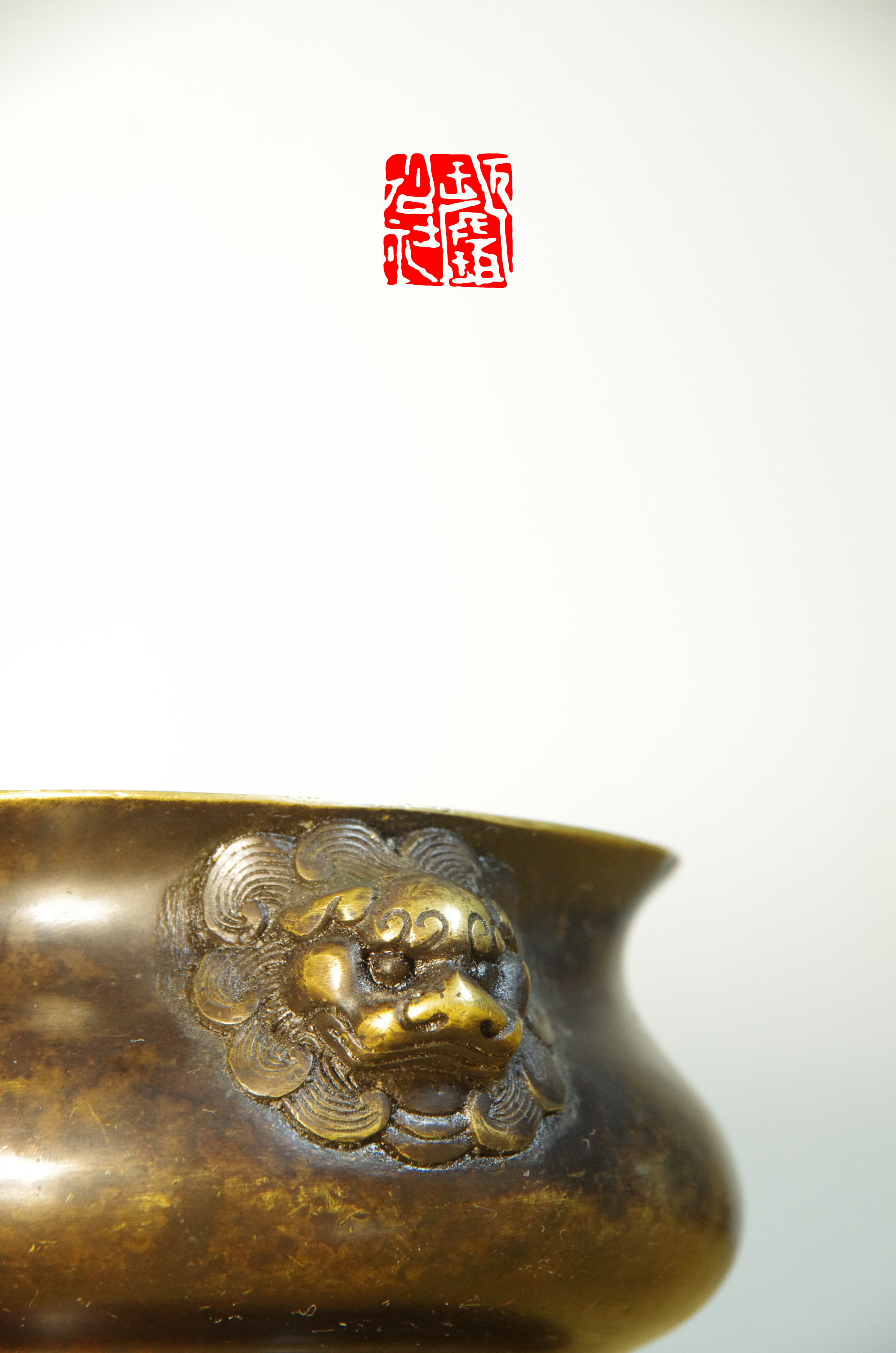 Xuande incense burner，Copper furnace，Incense burner，