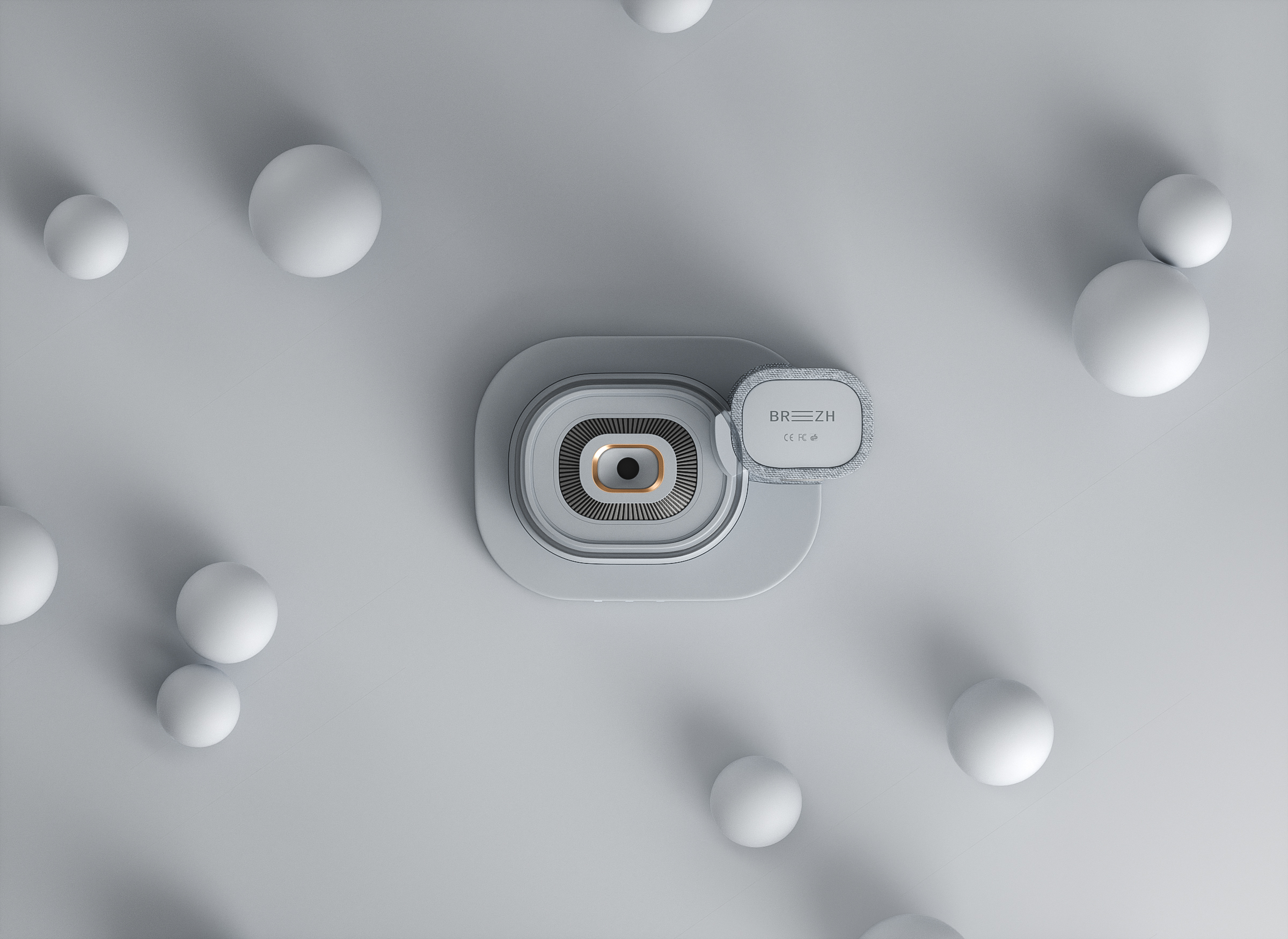 Humidifier，Minimalist，white，water，Gulu，product design，