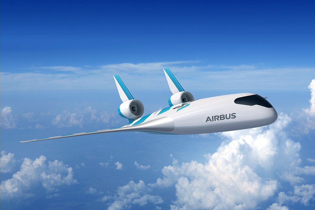 Airbus Maveric，aircraft，Hybrid wing，Singapore Airshow ，