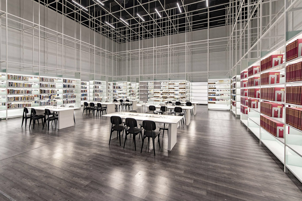 library，Interior design，building，Library design，Yi Jianlian design，Yi Architects，