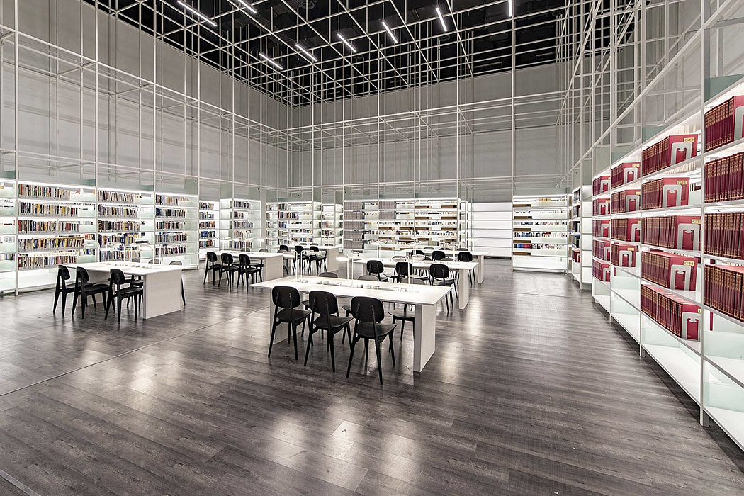 library，Interior design，building，Library design，Yi Jianlian design，Yi Architects，