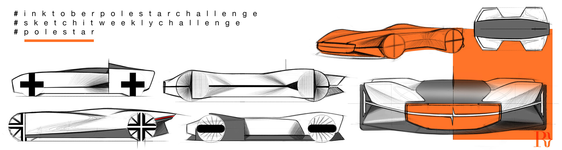 industrial design，robot，Automobile design，Polestar RR，Polestar RR，