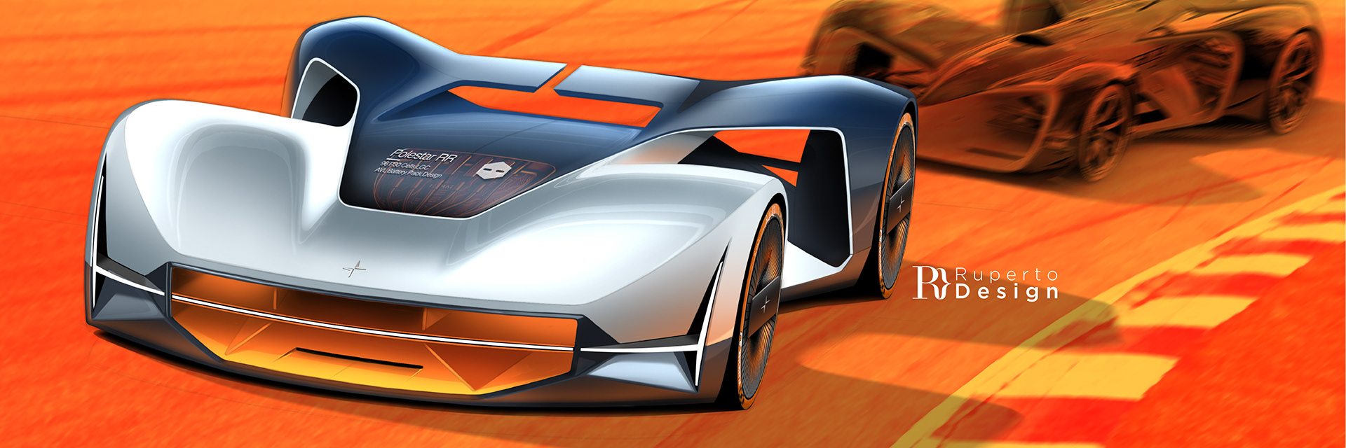 industrial design，robot，Automobile design，Polestar RR，Polestar RR，