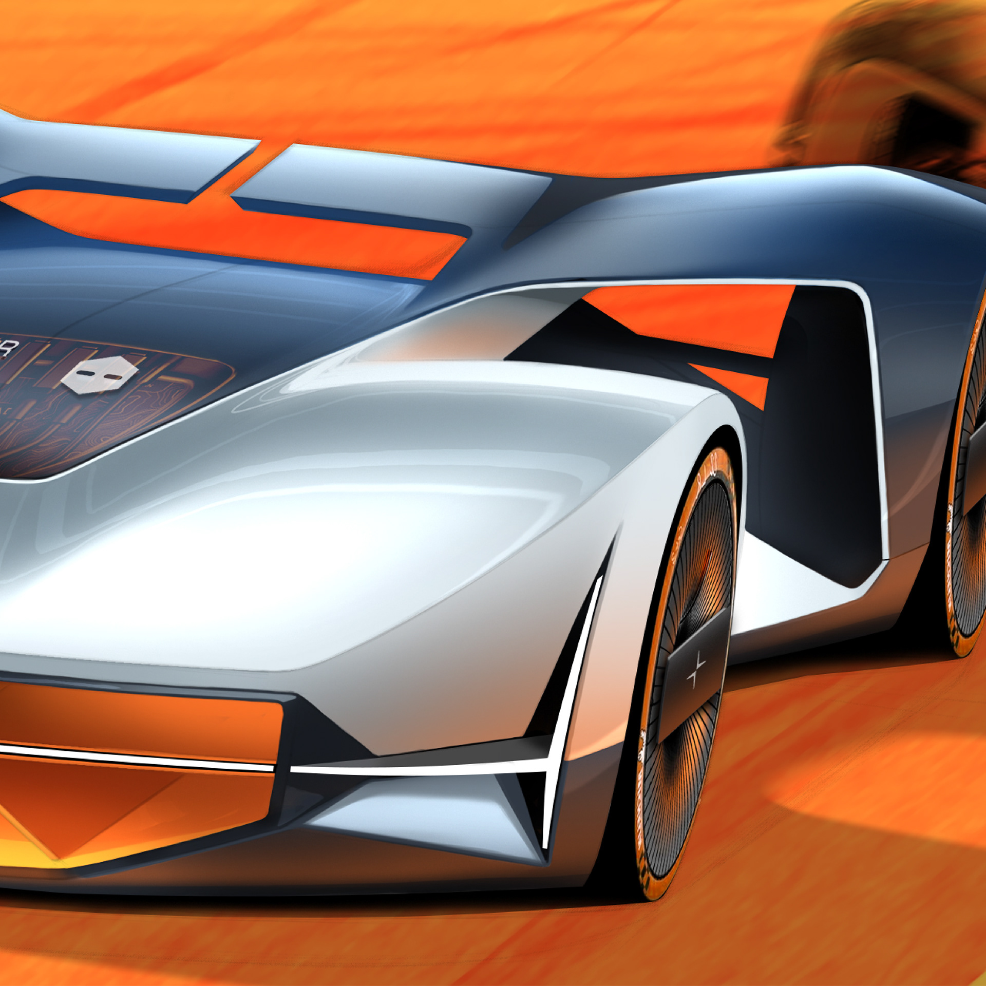 industrial design，robot，Automobile design，Polestar RR，Polestar RR，