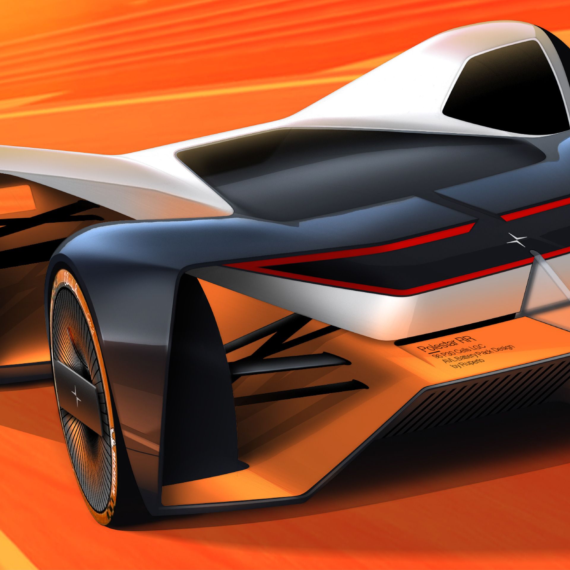 industrial design，robot，Automobile design，Polestar RR，Polestar RR，