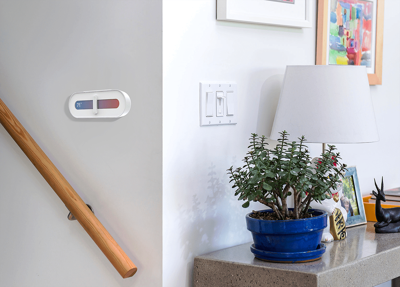 Minimalism，interactive，slide，Thermostat，
