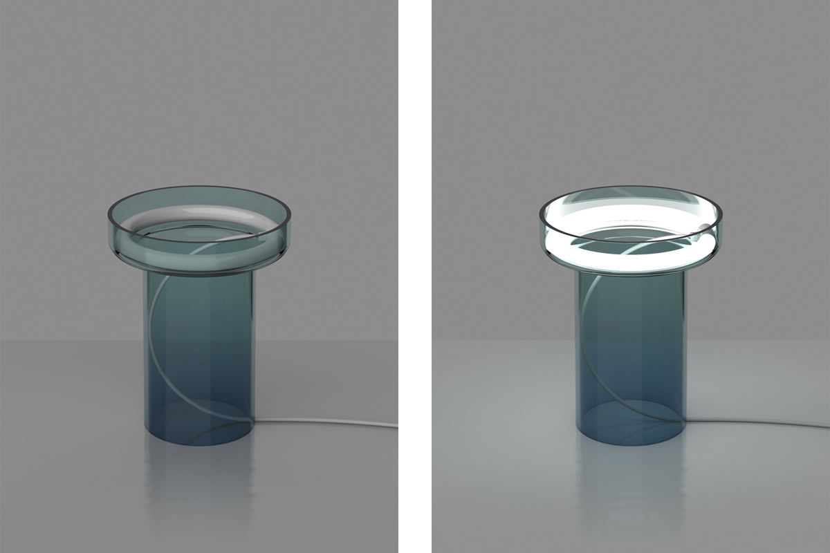 Desk lamp，Simplicity，Glass，Limited edition，