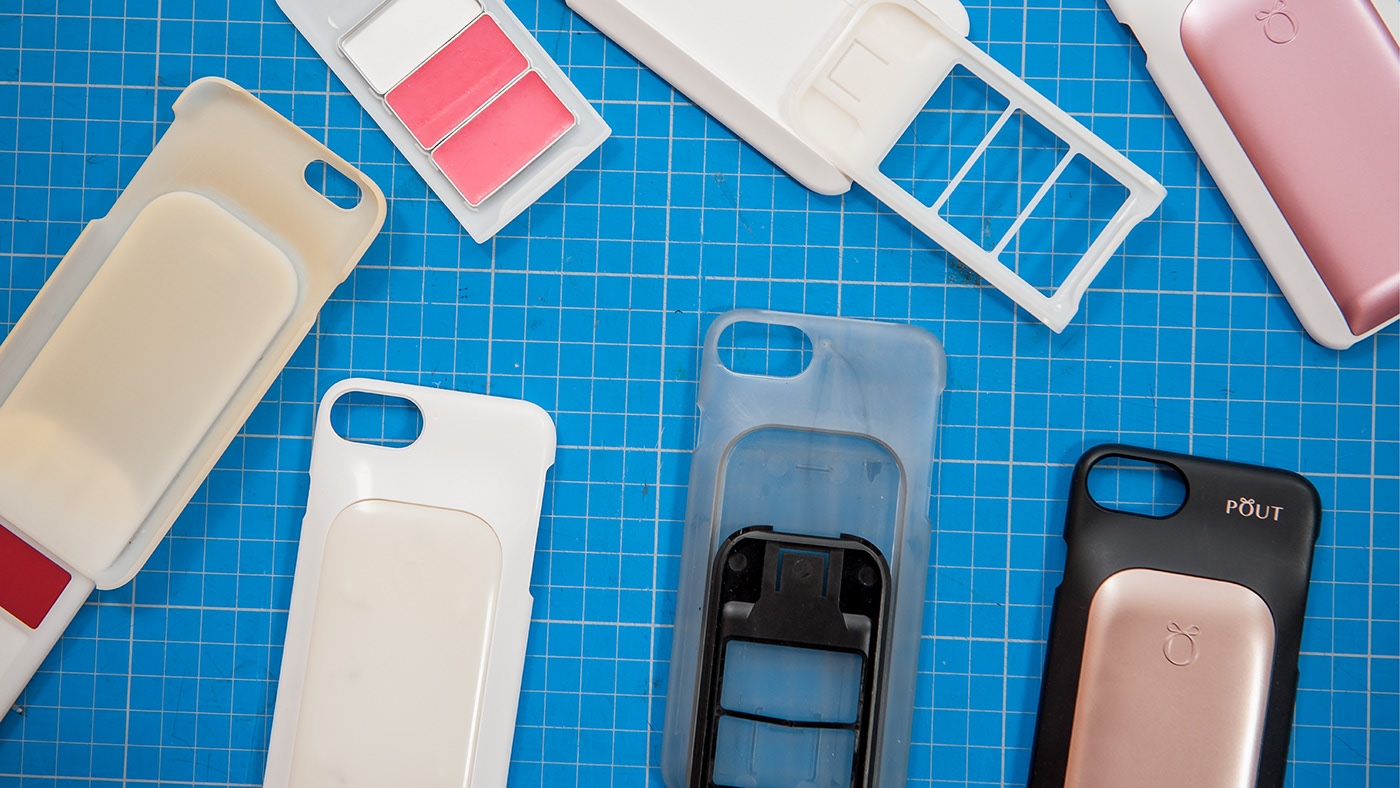 convenient，Three，dressing case，Mobile phone shell，