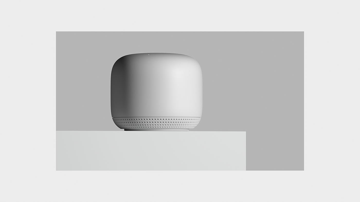 the Nest Wifi，Router，white，