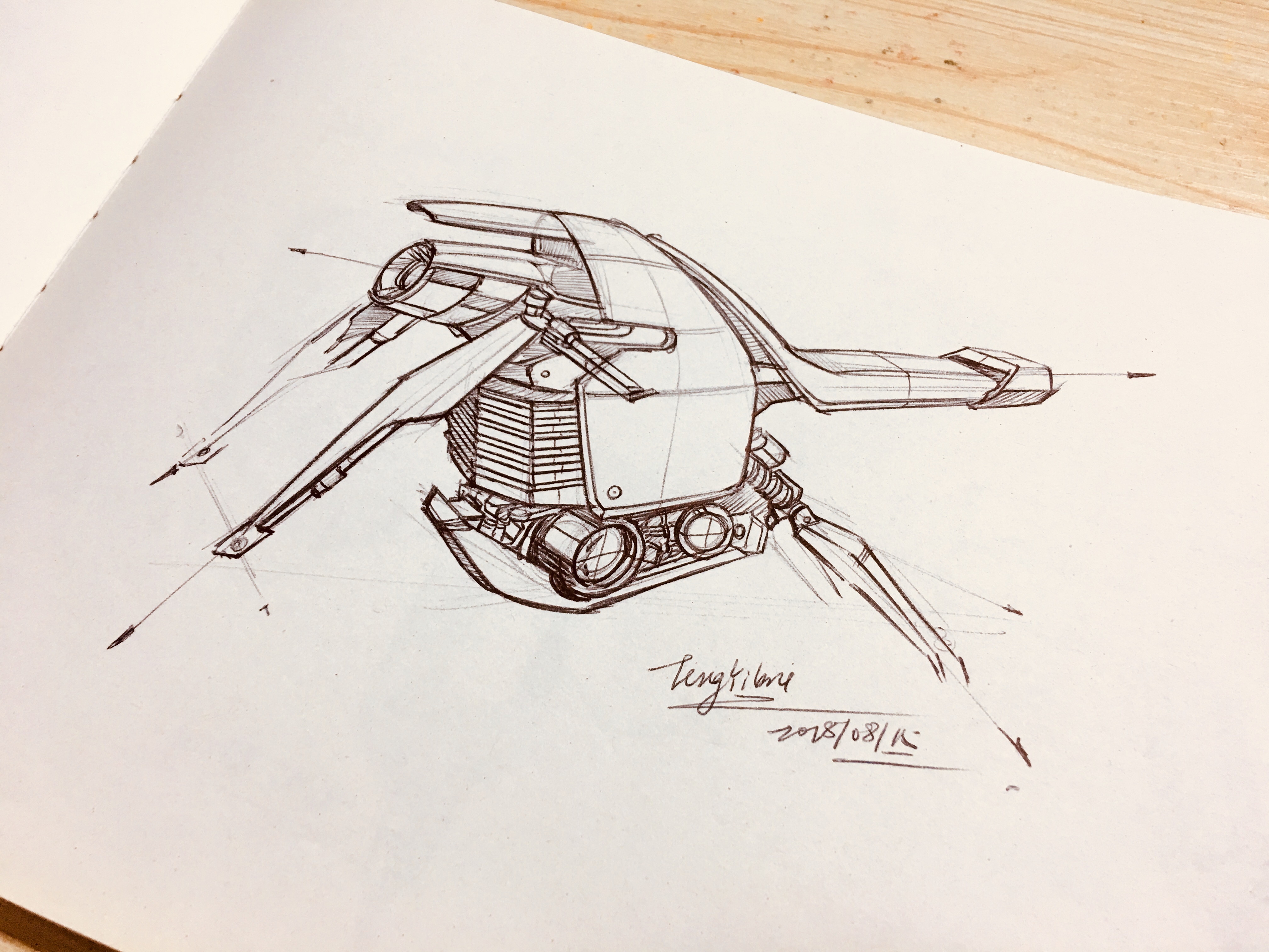 Designer's hand-painted book，Hand drawn industrial design，Hand drawn product design，Teng Yilin，